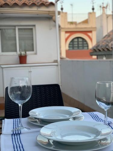 HomeySeville Stunning attic with private terrace and Parking optional