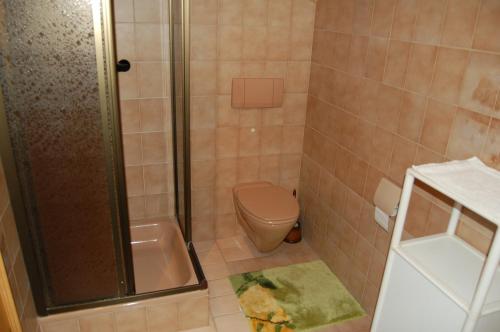 Kylpyhuone majoituspaikassa Haus Elfriede