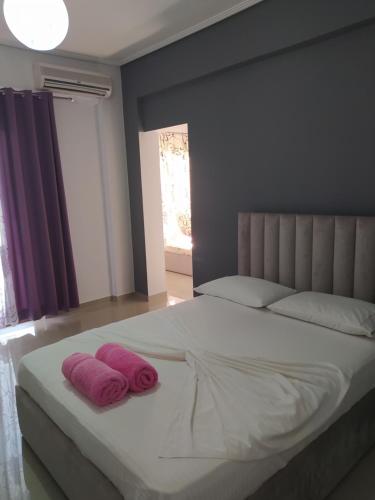 Cama ou camas em um quarto em Hotel Elisabet