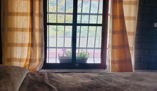 Ruang duduk di Hotel Villa de Urike