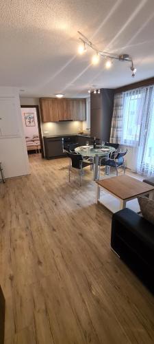 Virtuve vai virtuves zona naktsmītnē Apartment Sunshine