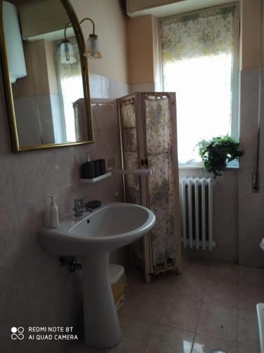 Phòng tắm tại Terrazza del Poggio