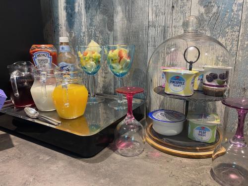 Drinks på Toppesfield House B&B