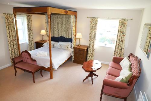 Postel nebo postele na pokoji v ubytování Elmfield House