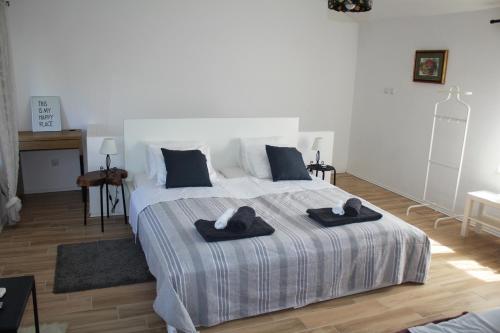 Кровать или кровати в номере Villa Judita
