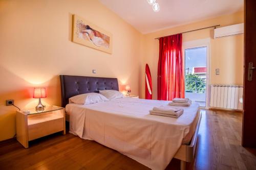 Posteľ alebo postele v izbe v ubytovaní Rose Garden House