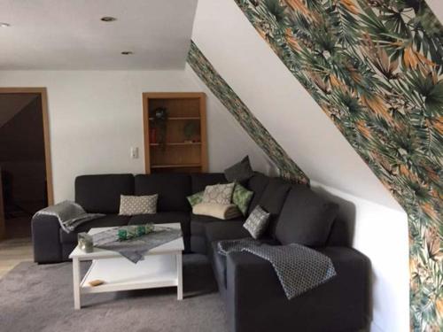 Posezení v ubytování Ferienwohnung Runge