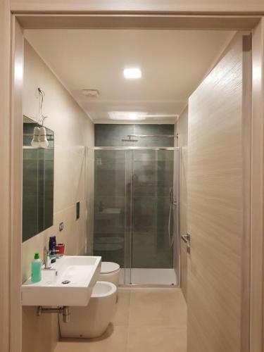 Kúpeľňa v ubytovaní Casa Vacanze Brezza di Gaffe