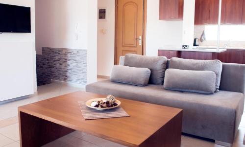 Χώρος καθιστικού στο Villa Verano