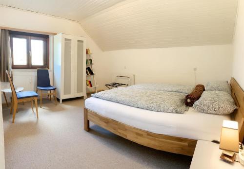 Postel nebo postele na pokoji v ubytování Apartment Sophia - Hallstatt