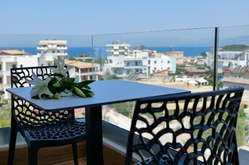 Balkón nebo terasa v ubytování NOI HOTEL