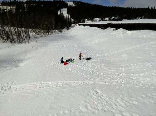 Book in Borgafjäll - New cabins for rent at the slalom slope semasa musim sejuk