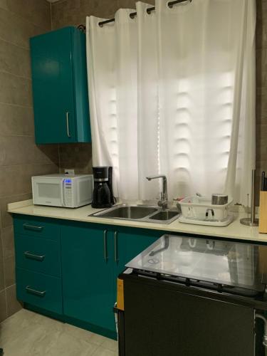 Η κουζίνα ή μικρή κουζίνα στο Pavema Apartments