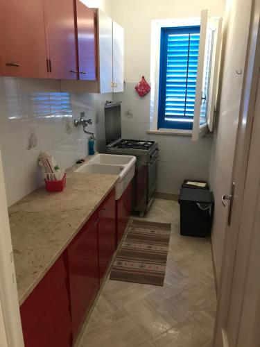 Kylpyhuone majoituspaikassa Casa vacanze levanzo