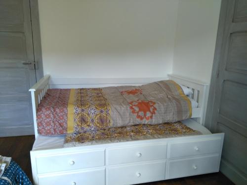 Cama o camas de una habitación en Appartement Xonrupt 6 personnes