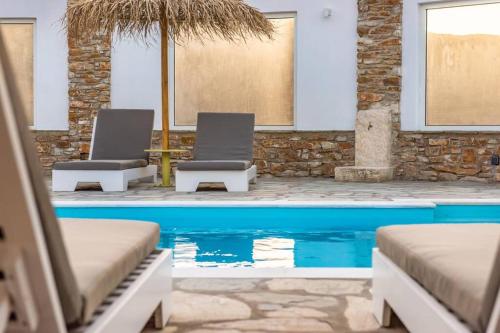 Fotografie z fotogalerie ubytování Marble Art Villas v destinaci Pánormos