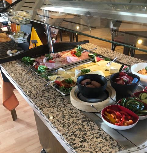 Jídlo v penzionu nebo okolí