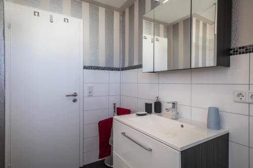 Ferienwohnung Schürer tesisinde bir banyo