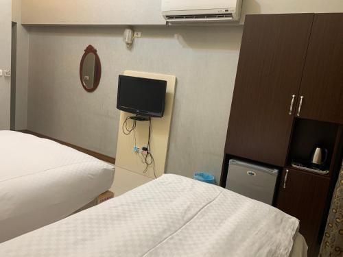 Cama o camas de una habitación en Dipper Ocean Hostel七星海民宿