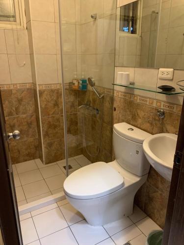 Un baño de Dipper Ocean Hostel七星海民宿