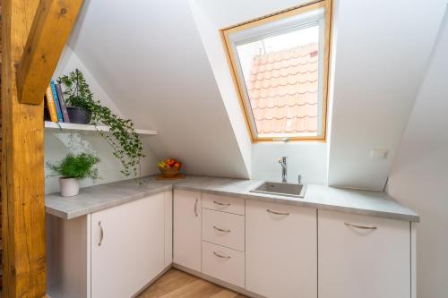Kuchyňa alebo kuchynka v ubytovaní BE IN GDANSK Apartments - Old Town - Boutique Studios Ogarna