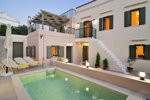 The swimming pool at or close to Villa Stylianna