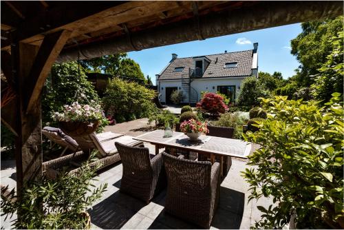 Κήπος έξω από το B&B Wijk aan Duin