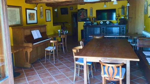 Dapur atau dapur kecil di Agriturismo Colle del Lupo