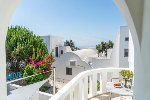 A balcony or terrace at Ladas Pyrgos