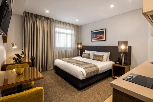 Letto o letti in una camera di Quest East Perth