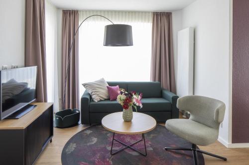 Χώρος καθιστικού στο Hotel Upstalsboom Langeoog