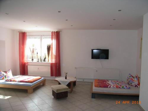 Katil atau katil-katil dalam bilik di Ferienwohnung Freund