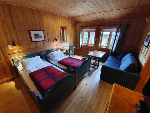 Posezení v ubytování Vertshuset Røros