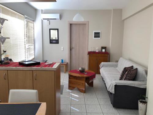 Posezení v ubytování Sergios Apartment