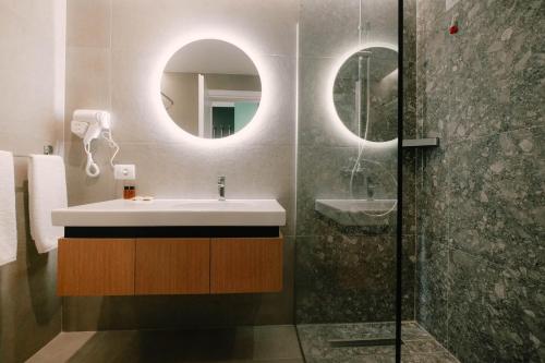 Koupelna v ubytování Amara Hotel & SPA