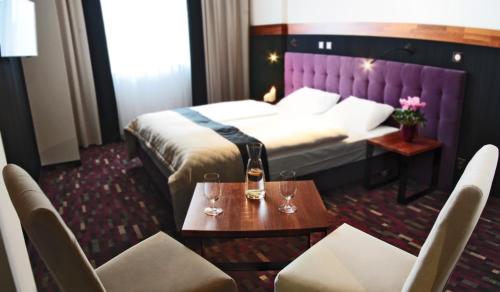 Hotel Modusにあるベッド