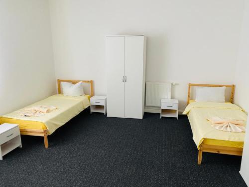 Een bed of bedden in een kamer bij Villa Birkenfeld