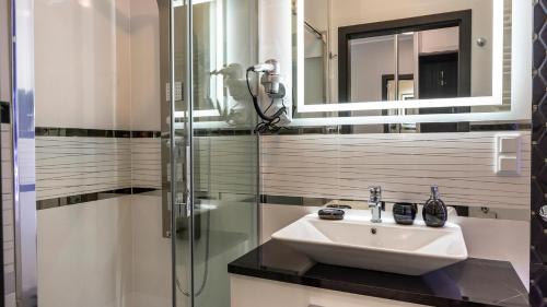 Koupelna v ubytování VacationClub - ApartPark Albus Apartament 318