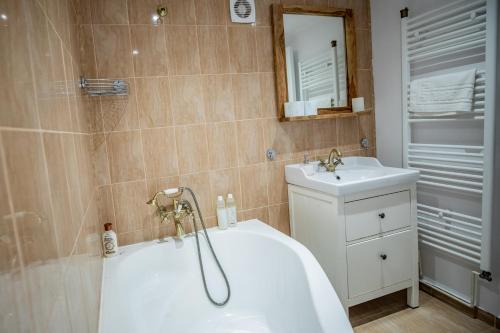 Koupelna v ubytování Casa Paulini
