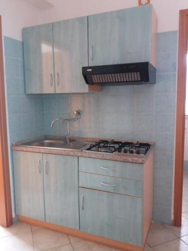 Dapur atau dapur kecil di Villa dei pini
