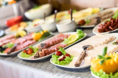 Mad på bed and breakfast-stedet eller i nærheden