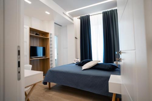 Katil atau katil-katil dalam bilik di L' Angolo dei poeti - Bed and Breakfast