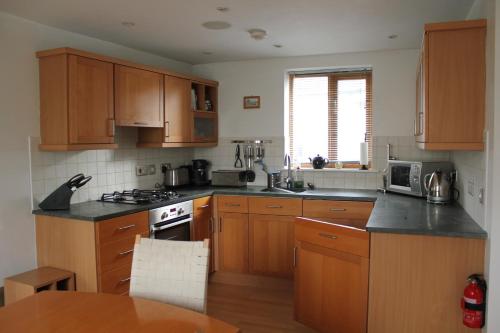 Köök või kööginurk majutusasutuses Moss Tarn