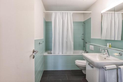 Een badkamer bij Hotel Residence Loren