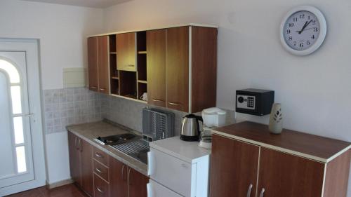 Η κουζίνα ή μικρή κουζίνα στο Apartmani Vila Caska