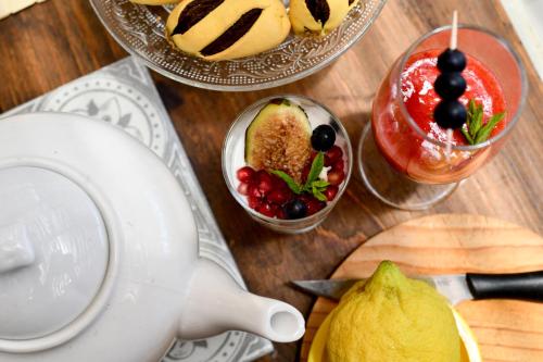 B&Bの敷地内または近くでの食事または食べ物