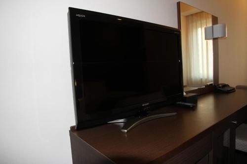 TV a/nebo společenská místnost v ubytování Hotel Ascent Plaza Hamamatsu