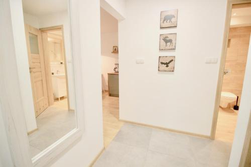 Kúpeľňa v ubytovaní Apartment BazaTatry Parkowy