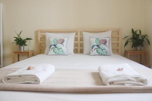 Katil atau katil-katil dalam bilik di Green Element Guesthouse