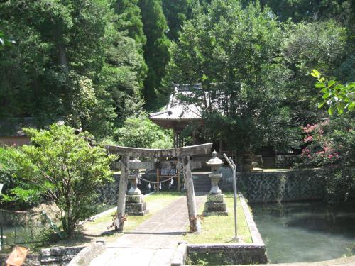 Jardín al aire libre en Guesthouse Fukiaesu